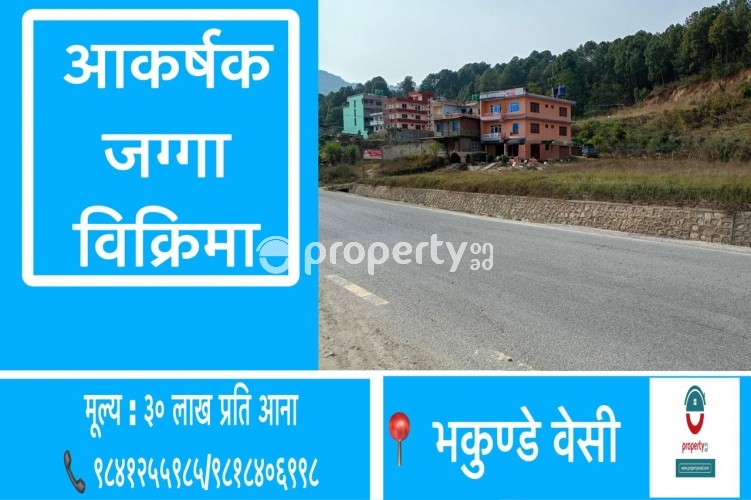 Land on sale at Bhakunde Besi