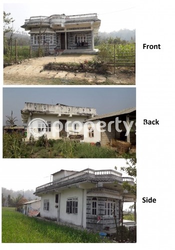 Chitwan, House with Land  on sale
